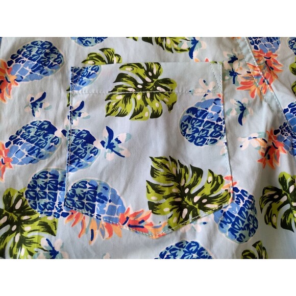 MBX Paradise Shirt Short Sleeve Premium Goods Tropical Button Down Mens L - Picture 6 of 16